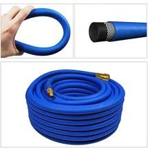 Helo Druckschlauch Kompressorschlauch PVC 1/2` 13x19mm Druckluftschlauch 30 Meter
