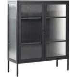 Beliani Vitrine - Buffetschrank, LERRYN 90 x 35 x 111 cm