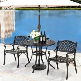 avestar Schirmständer Aluminium 15 kg Schwarz