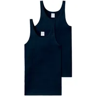 SCHIESSER Unterhemd 2er Pack - ärmellos, Cotton Essentials, 2er-Pack (205144)