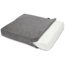 bomoe Loungekissen 50 x 40 x 15 cm grau 1 St.