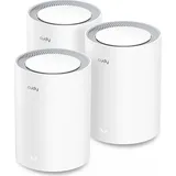 Cudy M3000 AX3000 Wi-Fi 6 Mesh 2.5G 3er-Pack