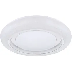 Deckenlampe Wohnzimmerleuchte dimmbar Smart LED CCT Fernbedienung weiß D 48 cm