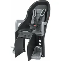 Polisport Guppy Maxi+ CFS Fahrradkindersitzhalterung hinten – Dunkelgrau/Silber