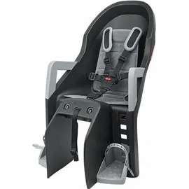 Polisport Guppy Maxi+ CFS Fahrradkindersitzhalterung hinten – Dunkelgrau/Silber