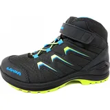 Lowa Maddox GTX Mid Kinder graphit/limone 26