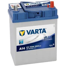 VARTA A14 Blue Dynamic 12V 40Ah 330A Autobatterie 540 126 033