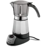 De'Longhi Alicia 9 Tassen Silberfarben