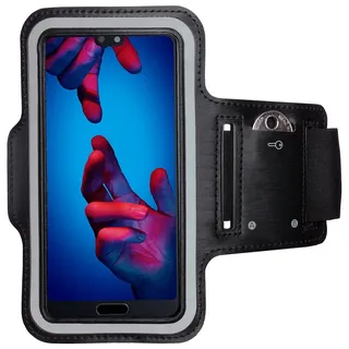 CoverKingz Sportarmband für Huawei P20 - Handy Armband Schwarz