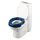 Careline Conti Toilettensitzerhöhung 10 cm extra weich blau