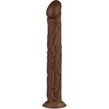 Real Fantasy »David« Realistischer Dildo 35cm Braun