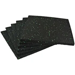 KAHRS Gummigranulat-Pads 200x200x6 mm, 20 Stk./Paket