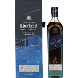 Johnnie Walker Blue Label Cities of the Future Berlin 2220 Blended Scotch 40% vol 0,7 l Geschenkbox