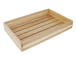 Gastronoble Olympia flache Holzkiste