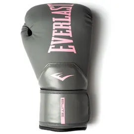 EVERLAST Elite 2 Kunstleder-boxhandschuhe - Grey / Pink - 12 oz