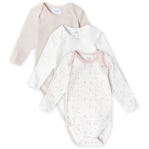 stellou & friends Body-Set Rosa/Weiß 3er Set - 62-68