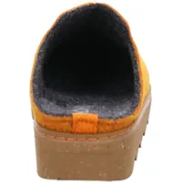 ROHDE Damen Hausschuhe Pantoffeln Softfilz Foggia 6120, Größe:39 EU, Farbe:Orange