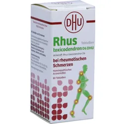 Rhus Tox. D6 Dhu bei Rheumatischen Schmerzen 80 ST