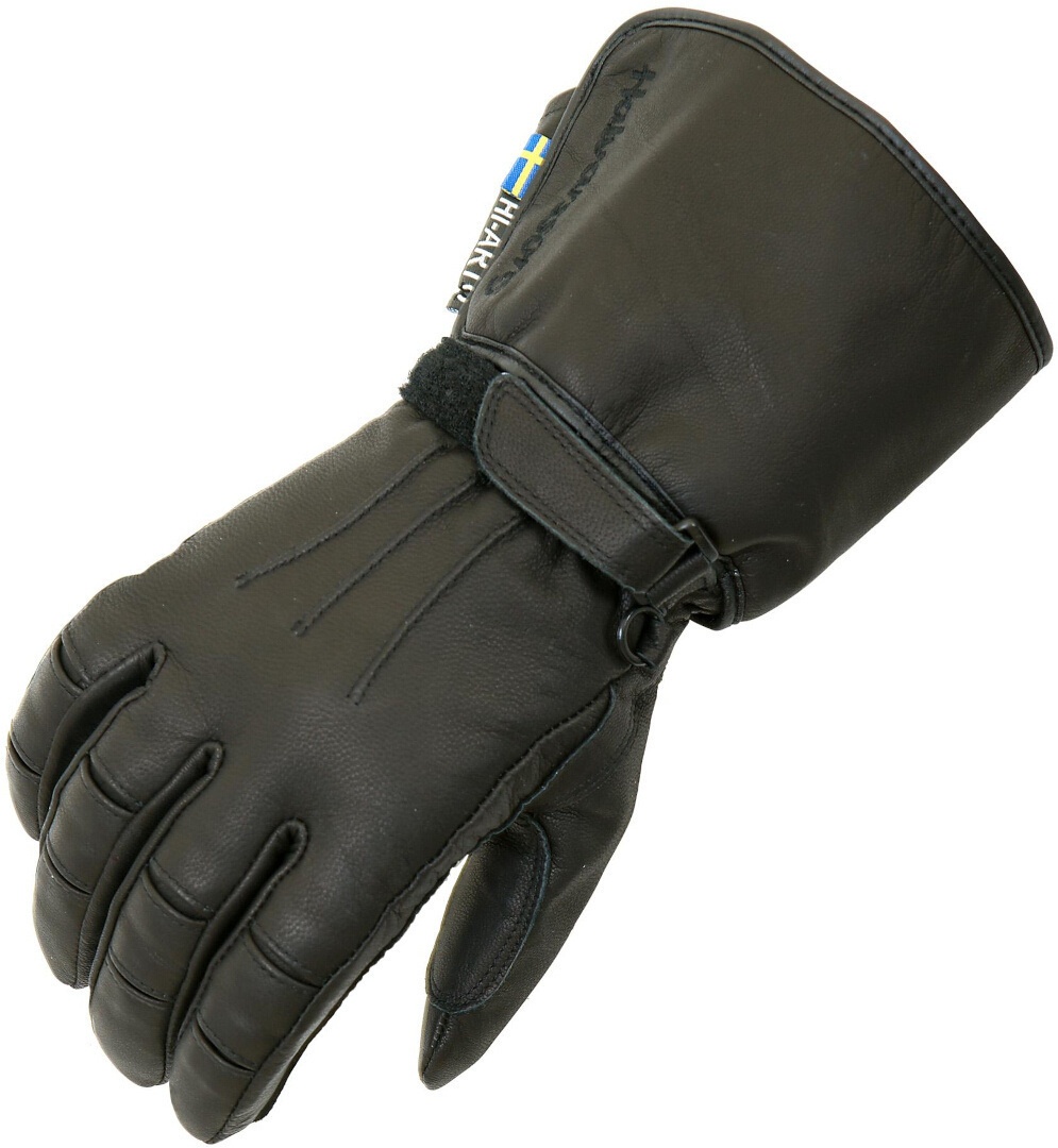 Halvarssons Logan Motorfiets handschoenen, zwart, 2XL