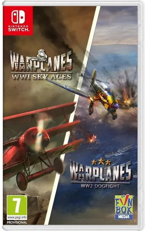 Warplanes: WW1 Sky Aces + WW2 Dogfight - Nintendo Switch - Simulator - PEGI 7