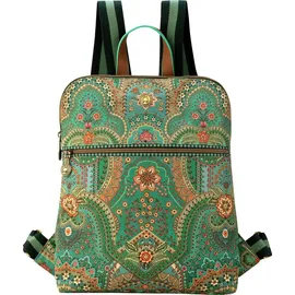 Pip Studio Finlee Backpack Jabali Green 28x11x36cm - Einheitsgröße