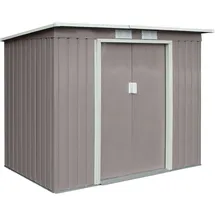 HATTORO Metallgerätehaus P100 XL 2 x 1,2 m grau