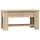 furnicato Couchtisch Höhenverstellbar Braun Eiche 101 x 49 x 52 cm