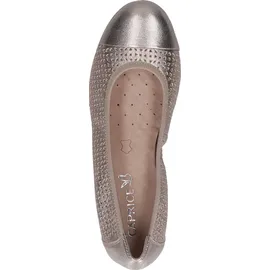 CAPRICE Ballerina in (Taupe METALLIC), 39