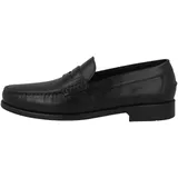 GEOX Herren U New Damon B Loafer, Schwarz, 47