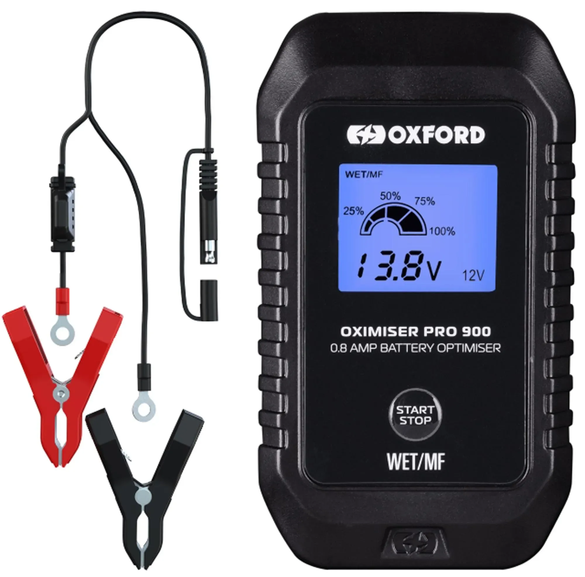 Oxford Oximiser Pro 900 Ladegerät UK Stecker
