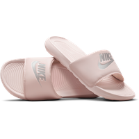 Nike Victori One Slide Sandal, Barely Rose/Metallic Silver-Barely Rose, 43