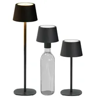 NORTHPOINT Flaschenleuchte Schwarz