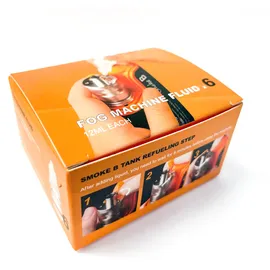 LENSGO Smoke Master Pro Nebelmaschine + 6x 12ml Nebel-Flüssigkeit