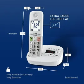 Panasonic KX-TGU430EXW weiß