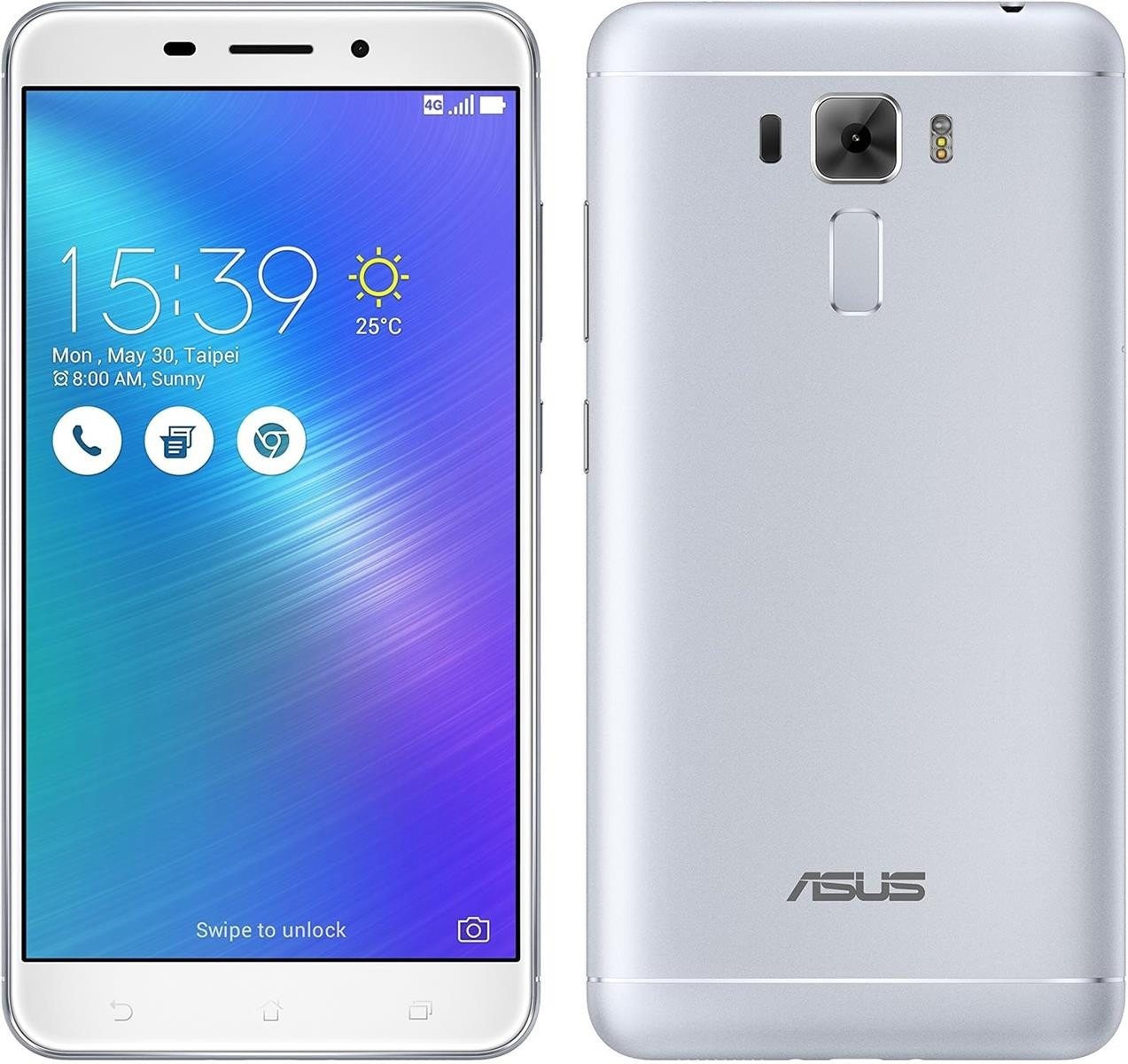Asus Asus Zenfone 3 Laser ZC551KL Silver 32GB Android Smartphone Neu in OVP Smartphone (13,97 cm/5,5 Zoll, 32 GB Speicherplatz, 13 MP Kamera, Laser AF) silberfarben