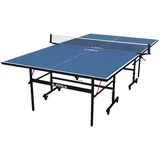 Joola Tischtennisplatte Inside 13 Tischtennistisch Indoor klappbares Untergestell – Schneller Aufbau-inklusive Netz, blau, 274 x 152,5 x 76 cm