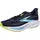 Brooks Ghost 17 Herren Wide Peacoat/Lime/Blue 42,5
