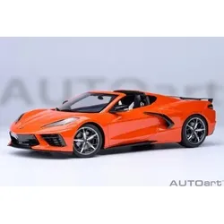 AUTOART 71283 1:18 Chevrolet Corvette C8 Stingray Z51 (sebring orange) 2020