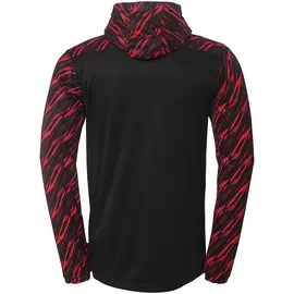 Uhlsport Progressive 28 Multi Kapuzenjacke Kinder schwarz/rot 164