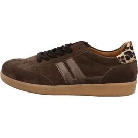 Gabor Damen Schnürschuh in braun 35