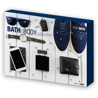 itenga Männer Adventskalender gefüllt Bath & Body for Men Pflegeprodukte Beauty