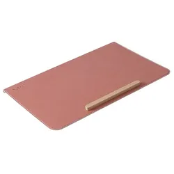 Flexa Schreibtischunterlage Study Lederoptik Rosa