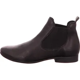 THINK! Damen GUAD_3-000414 nachhaltige, leder gefütterte Chelsea-Boots, 0000 schwarz 41,5