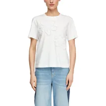 Comma, T-Shirt Weiß 38