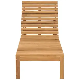 vidaXL Sonnenliege 200 x 60 x 30 cm Braun