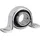 HTB SBPP 202 Stehlager Stahlblech Bohrungs-Ø 15mm Lochabstand 68mm