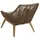 Brafab Hassel Gartensessel 77 x 76 x 76 cm beige