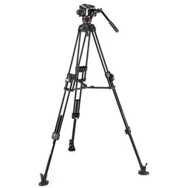 Manfrotto 504X & Alu Fast Twin Tripod