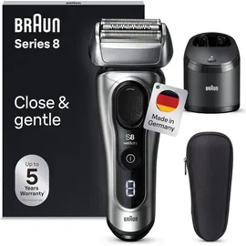Braun Series 8 8567cc silber