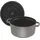 Staub Cocotte 20 cm rund graphitgrau